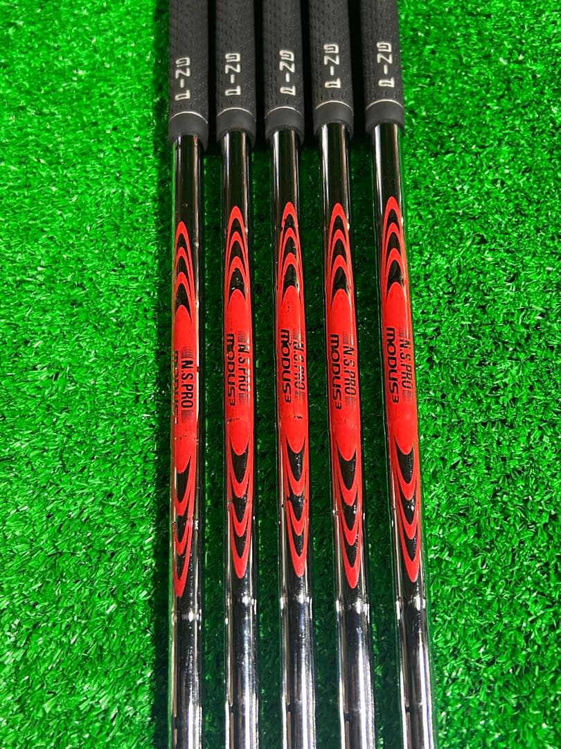 【5+2本セット】モーダス120S #6〜Pw ダイナミックゴールドS300