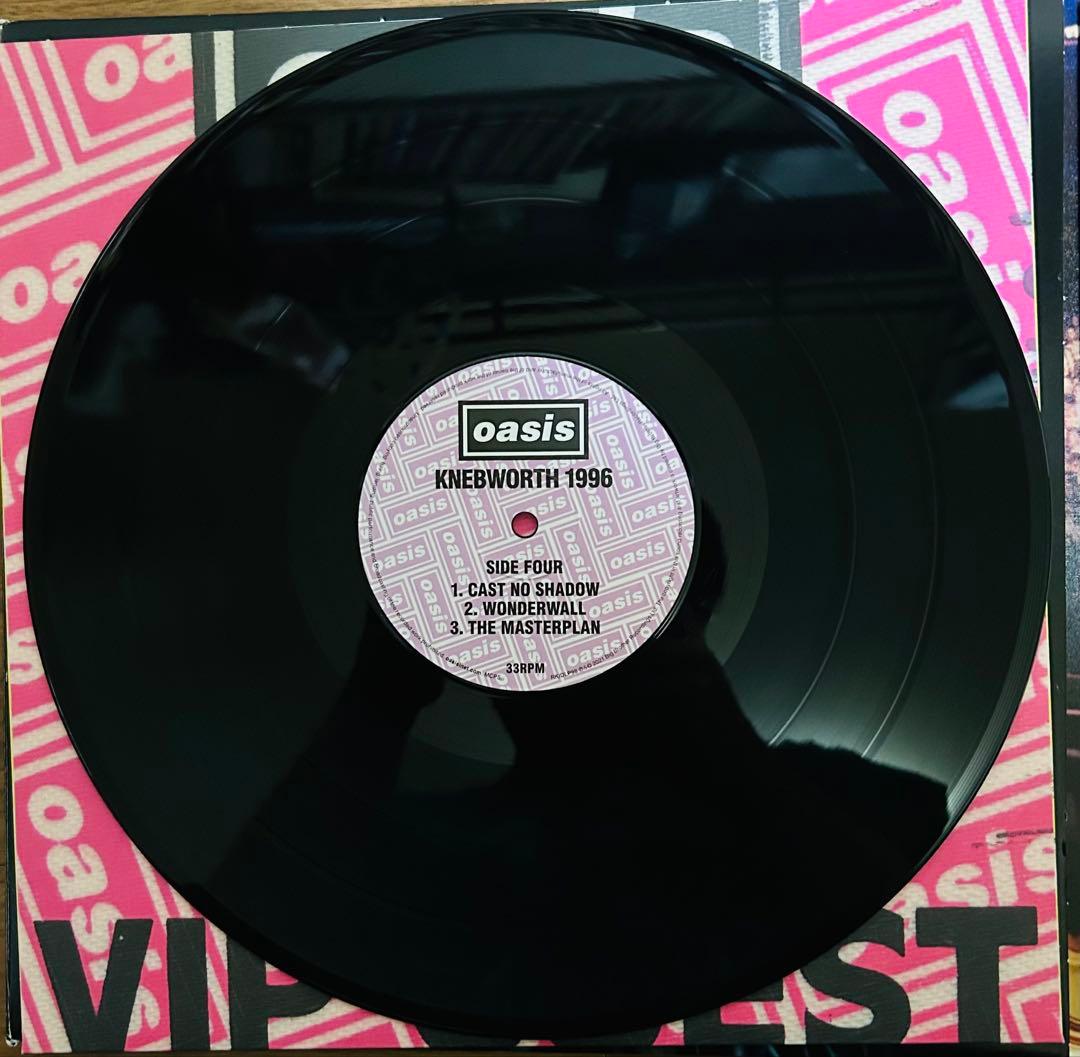 OASIS 「Knebworth 1996」3LP