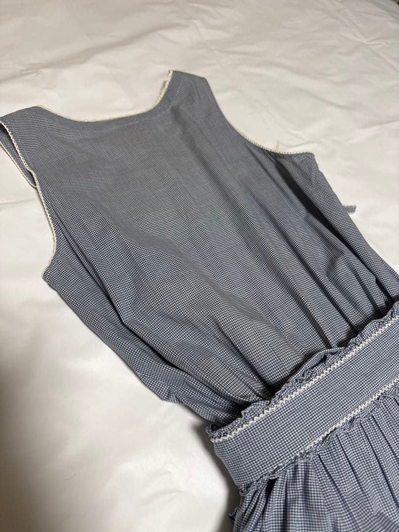 ピンクハウス　ギンガムチェック　ワンピース