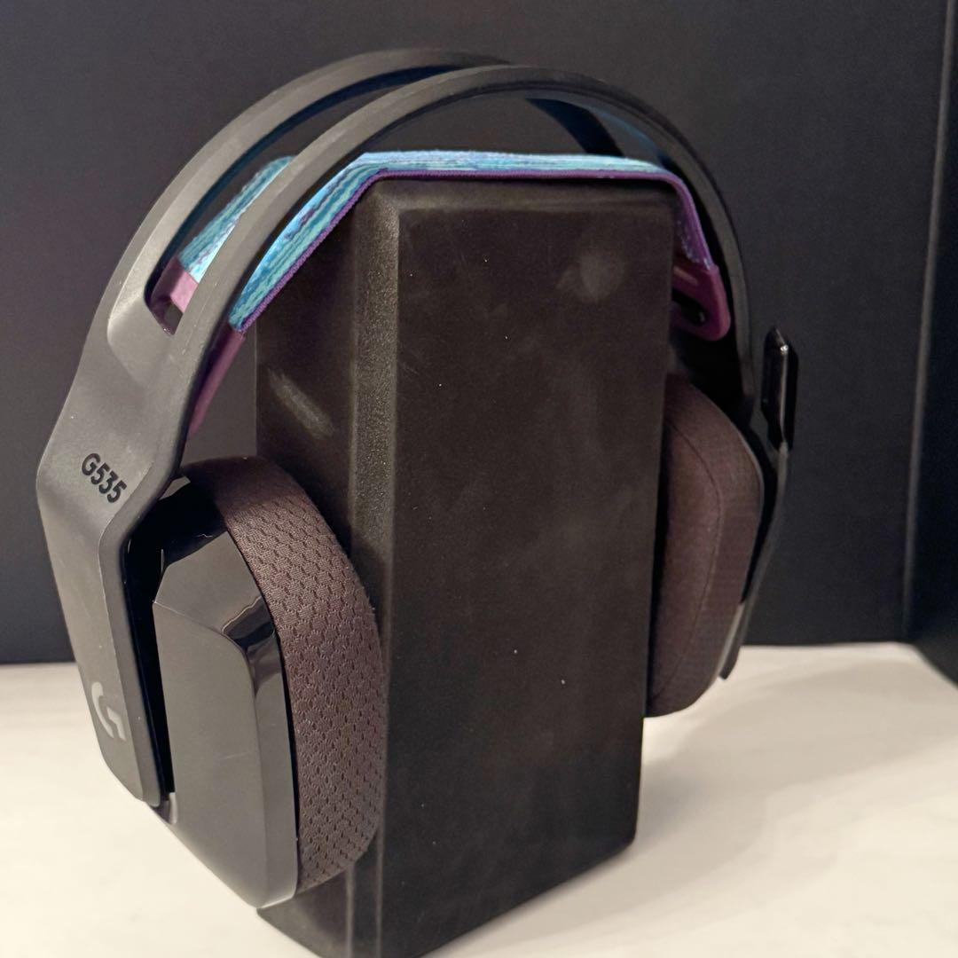 美品 Logicool G535 LIGHTSPEED ワイヤレスヘッドセット