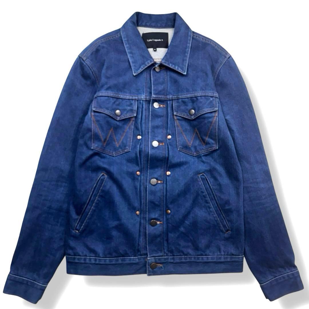 美品 1piu1uguale3 × Wrangler デニム ジャケット XL