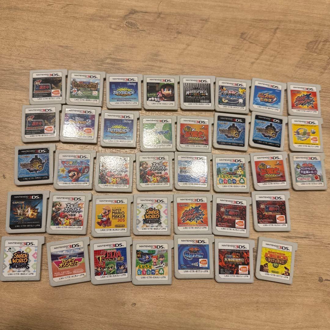 ニンテンドー3DSソフトセット 38個