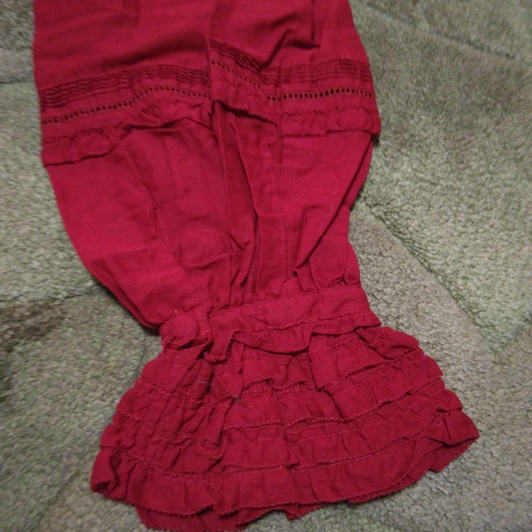 ピンクハウス　インゲボルグ　ピコフリルいっぱいフード付ブラウス