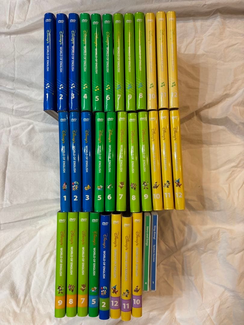 ディズニー英語 DVD セット　31枚　 DWE