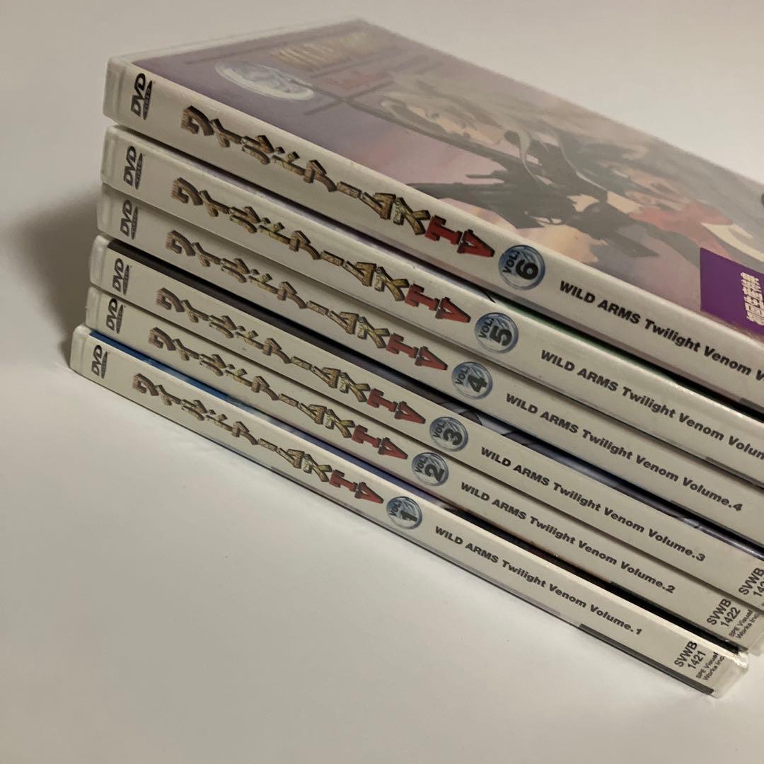 未開封DVD　ワイルドアームズTV　①〜⑥巻セット
