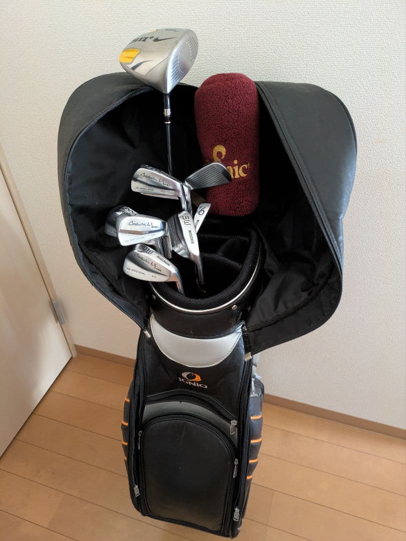 【ゴフルセット】12本　キャディバッグ・シューズ付き