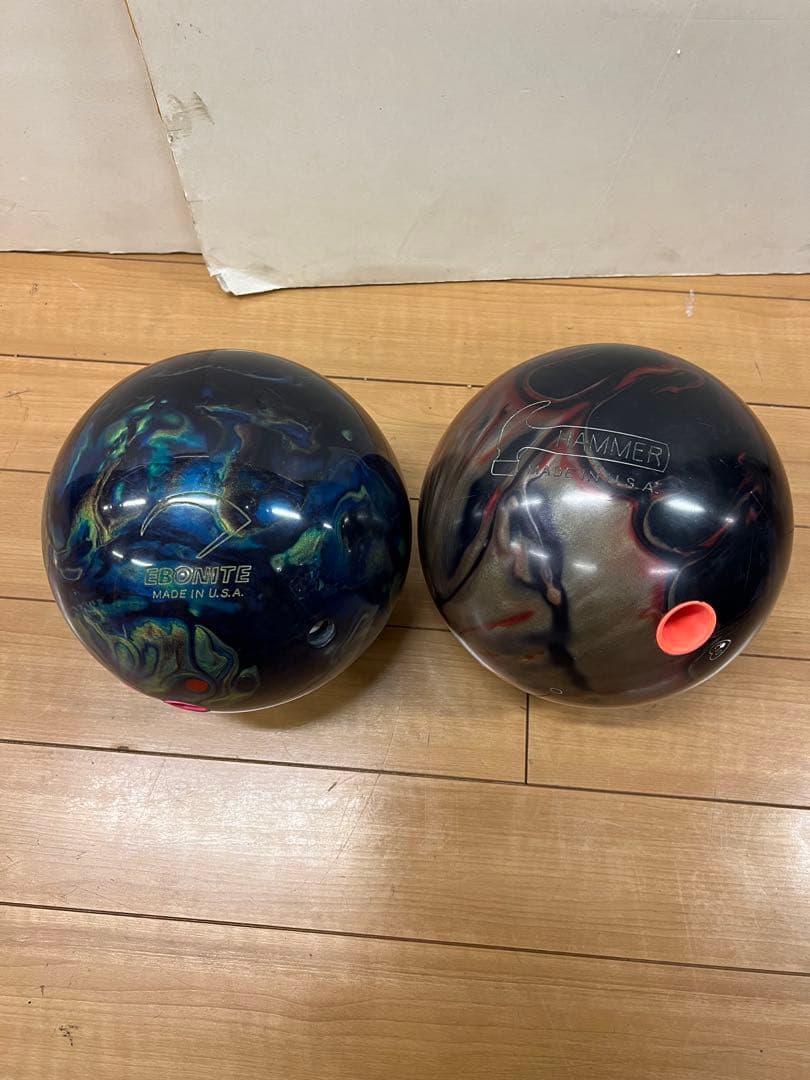 ABSボウリングバッグ及びシュウズ、ボーリン 2球　送料込み￼ 値段下げました
