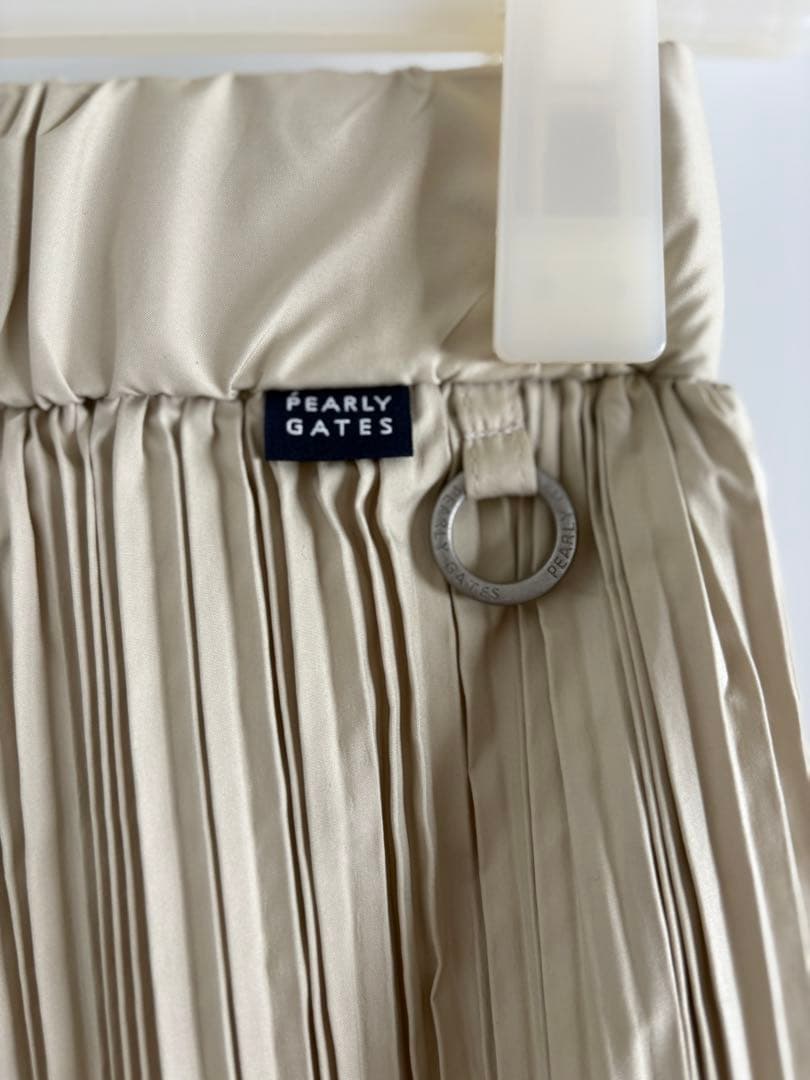 PEARLY GATES プリーツスカート アシンメトリー 0サイズ 日本製　S
