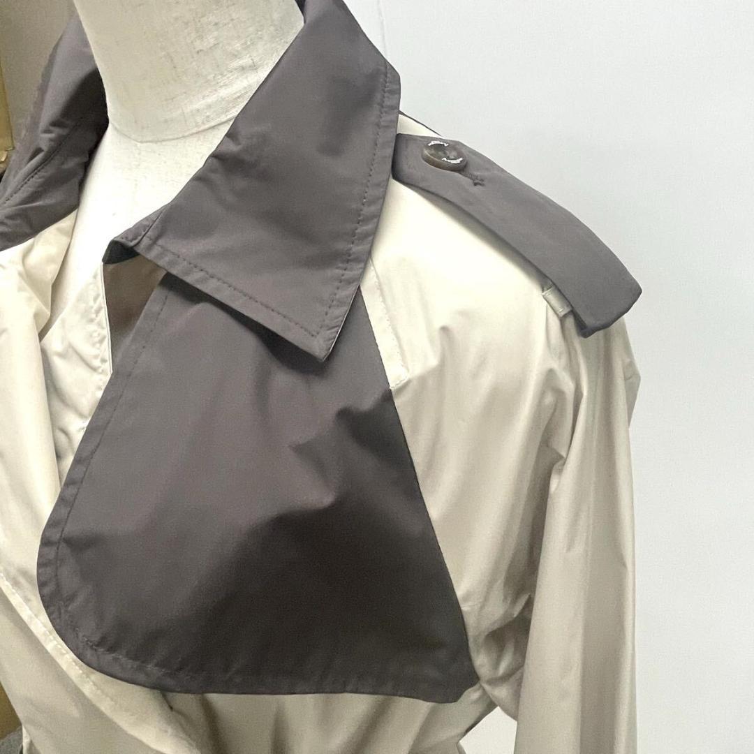 新品64874アクアスキュータムM～Lサイズ対応トレンチレインコート ベージュ