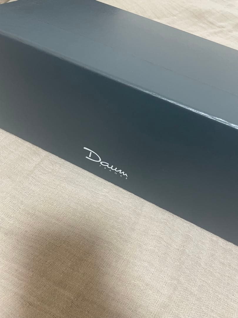 Daum ガラスボウル 2個セット 夫婦茶碗