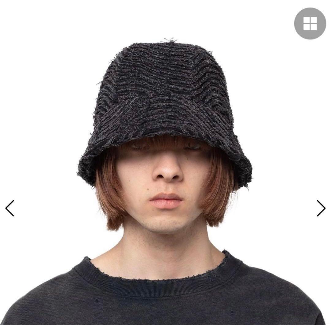 KAMIYA × CA4LA ウェーブデニム バケットハット