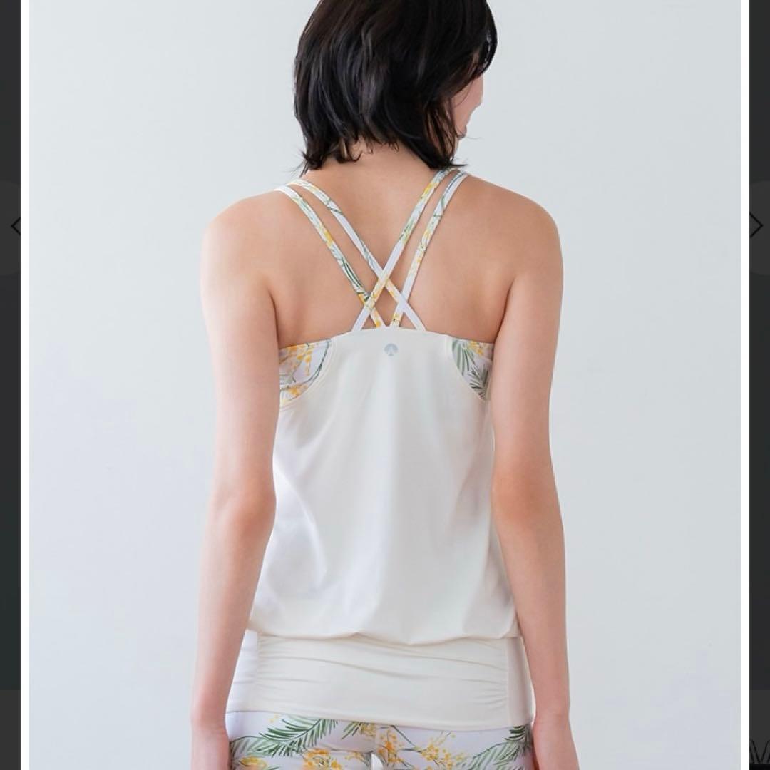 新品未使用【SUKALA】スプリングフラワーカバーキャミソール　ミモザ　Sサイズ