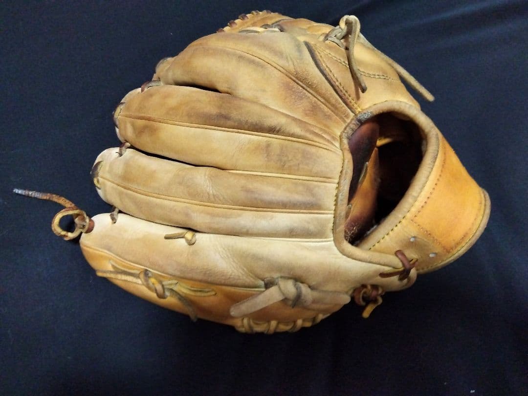 プロ実使用　硬式内野手グローブ　元中日ドラゴンズ　ホークス　仲澤忠厚　選手