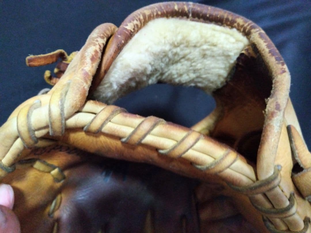 プロ実使用　硬式内野手グローブ　元中日ドラゴンズ　ホークス　仲澤忠厚　選手