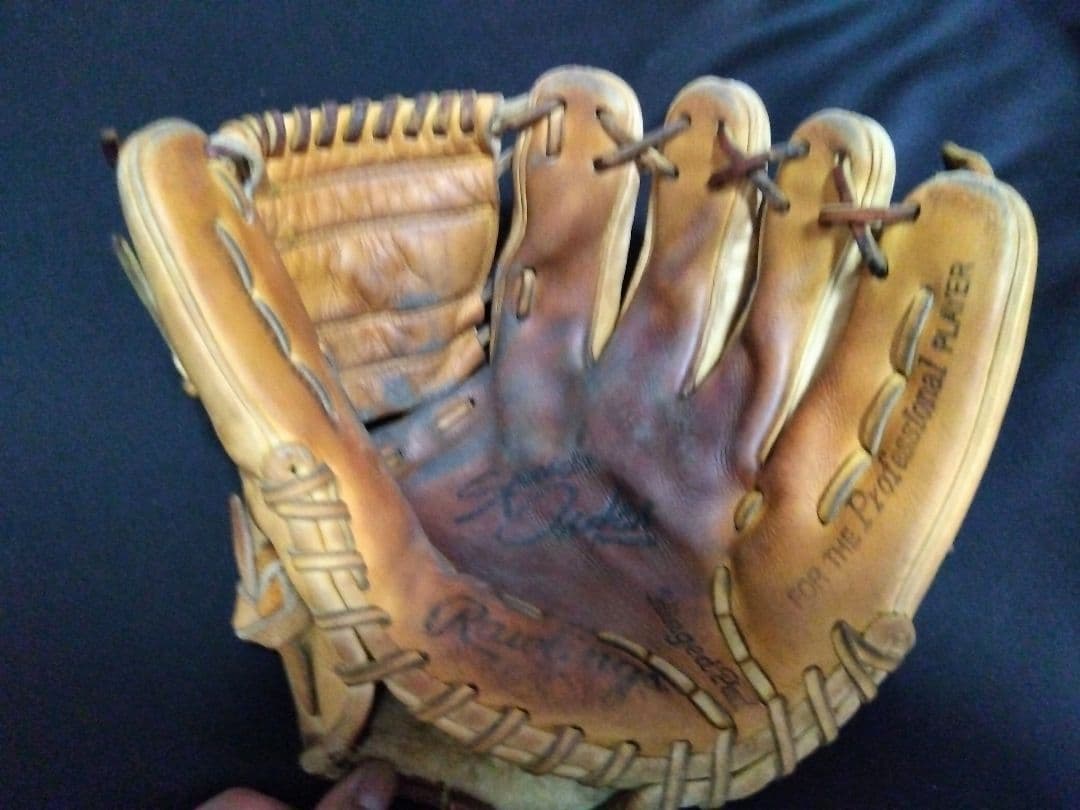 プロ実使用　硬式内野手グローブ　元中日ドラゴンズ　ホークス　仲澤忠厚　選手