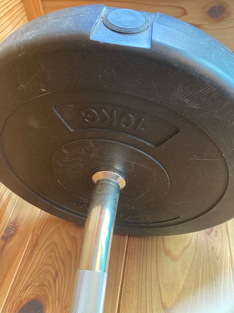 バーベル　カラー付き