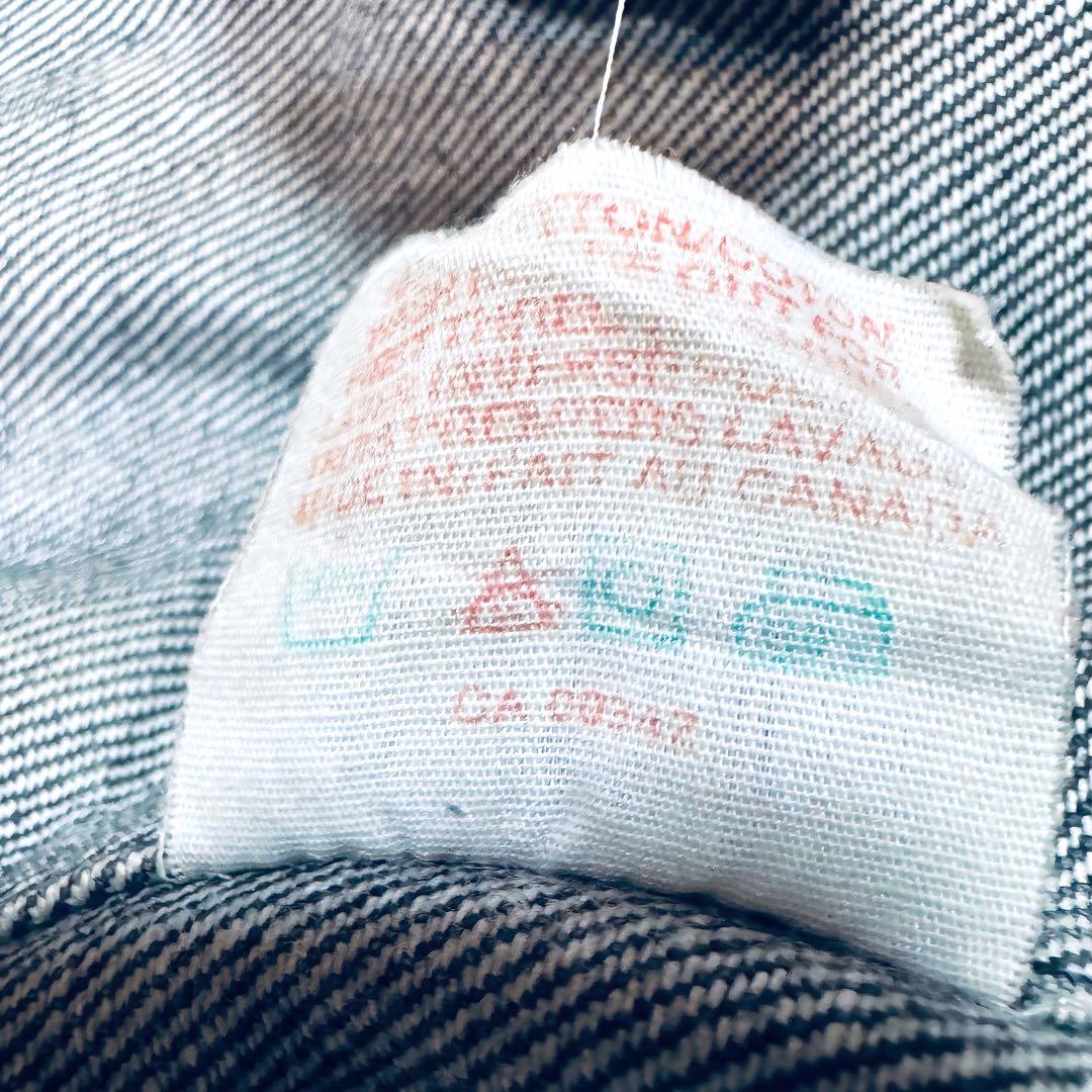 90s Levis 先染め ブラック デニムジャケット 75505-0259