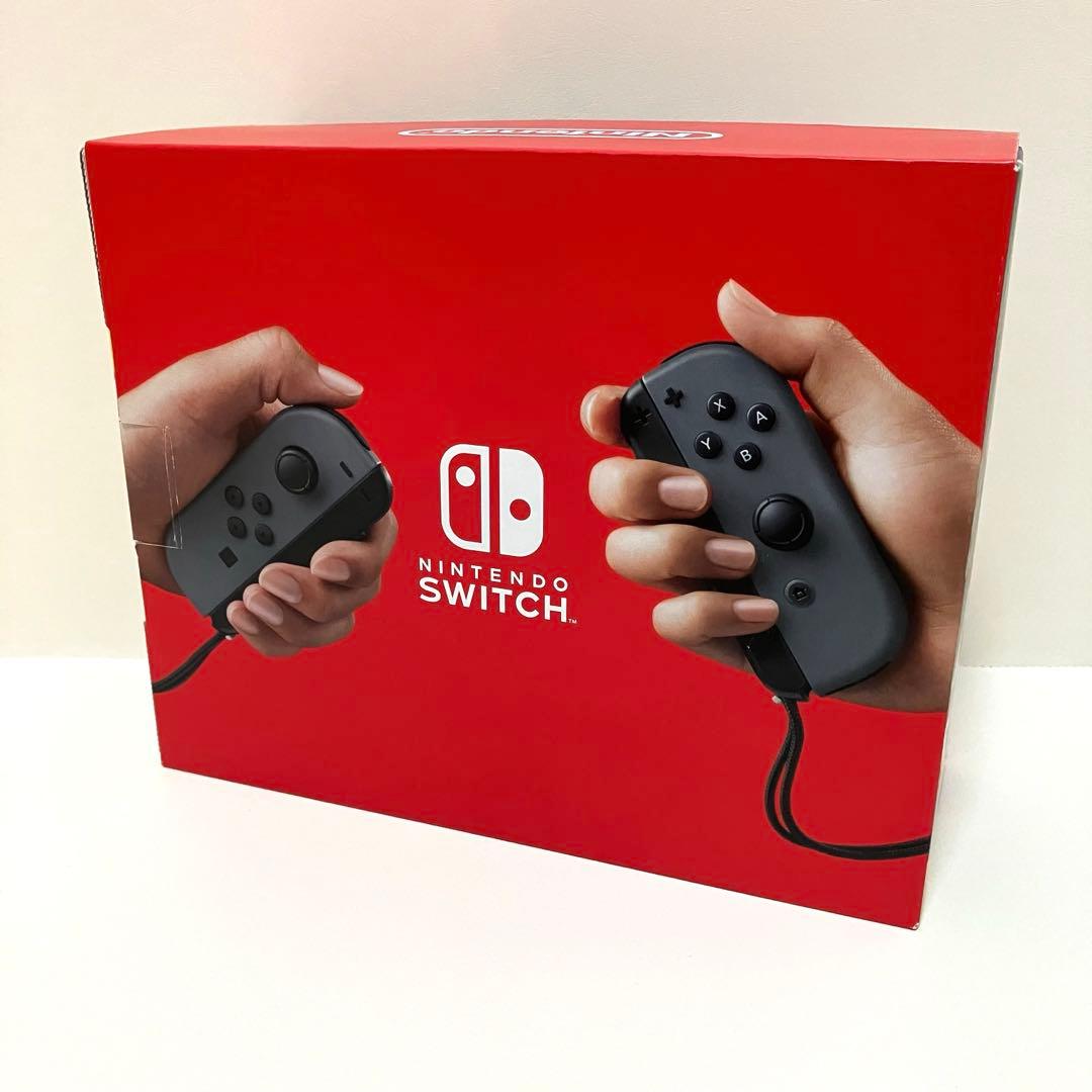 【美品】Nintendo Switch HAD グレー バッテリー拡張版