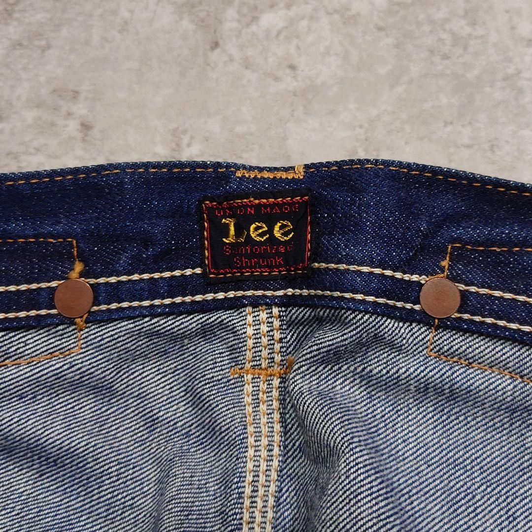 90s 00s Lee 16101 デニム 濃紺 耳付 ハラコパッチ W33