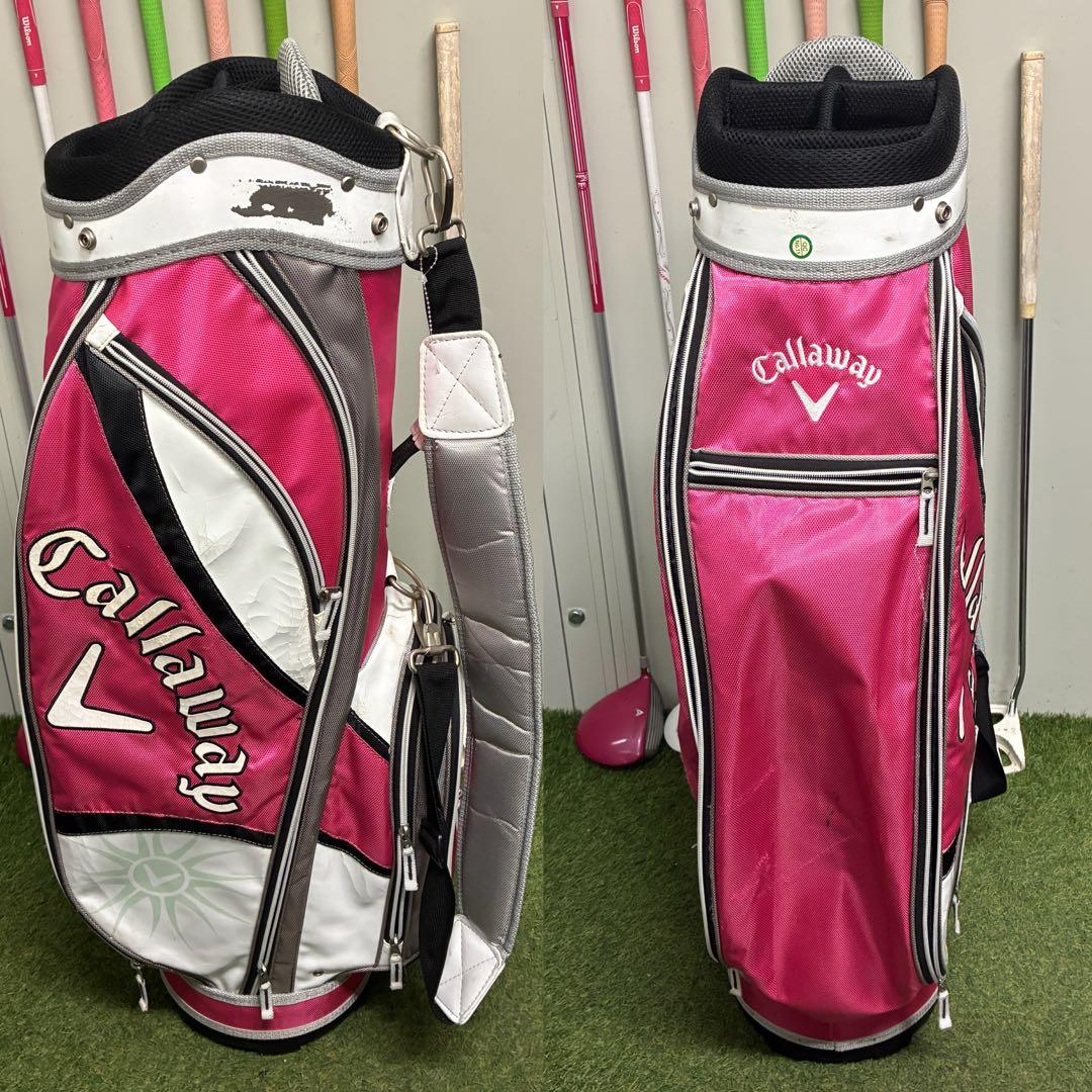 レディースゴルフクラブセット【Callaway】【Wilson】【Tiara】★