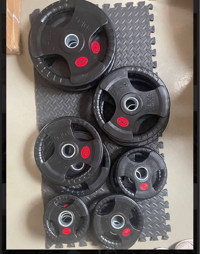 バーベルプレートセット