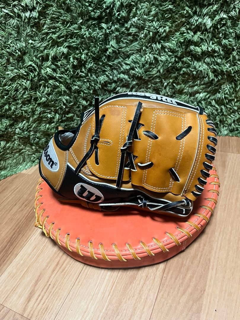 は*る様 ウィルソン ワナビーヒーローデュアル 軟式内野手用27型 Sタン