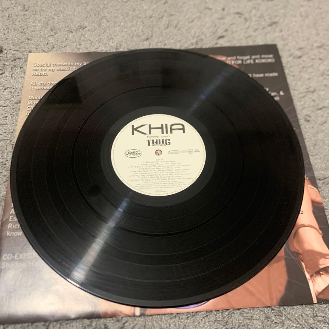 Khia/Thug Misses LPレコード g-rap