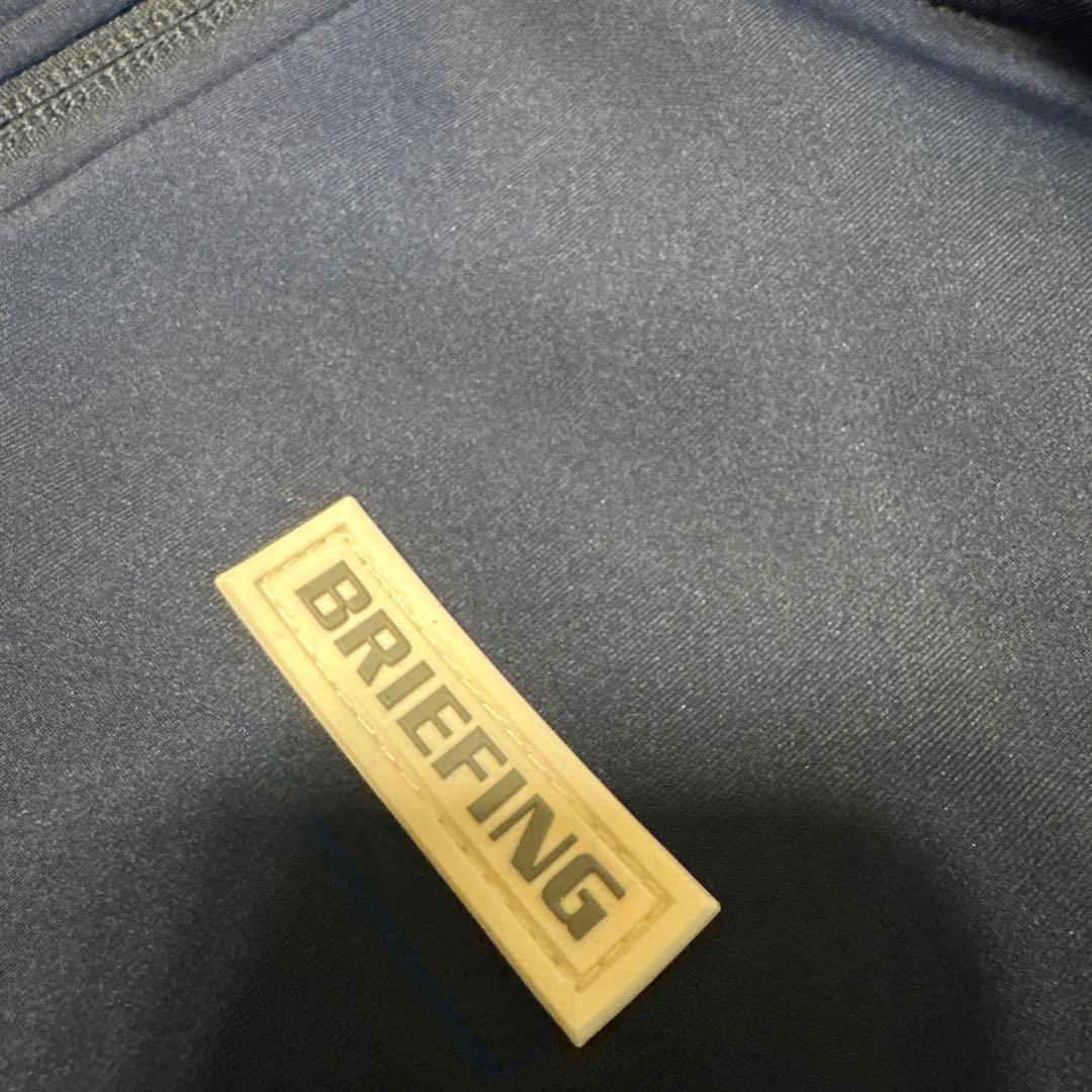 BRIEFING ネイビー フルジップジャケット
