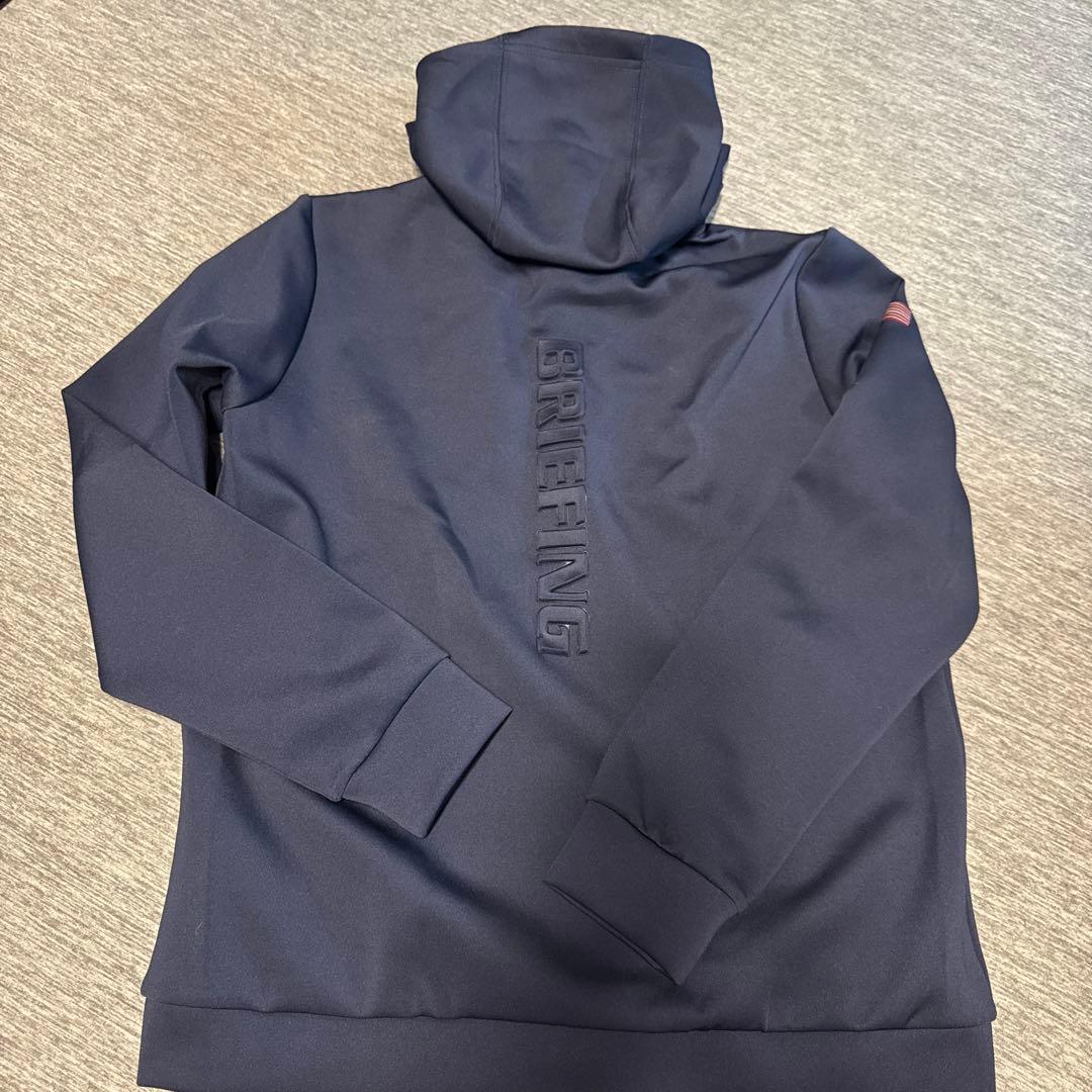BRIEFING ネイビー フルジップジャケット