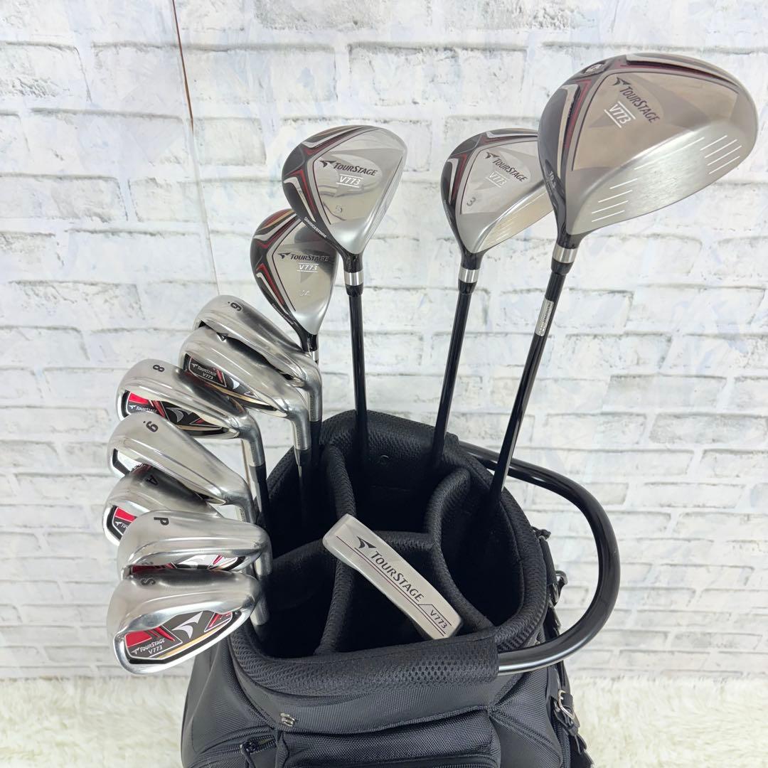 ツアーステージ V773 メンズ ゴルフクラブセット 12本 R フルセット