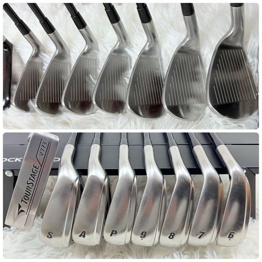 ツアーステージ V773 メンズ ゴルフクラブセット 12本 R フルセット