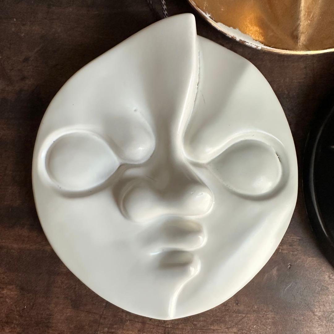 EXPO'70 大阪万博　岡本太郎　太陽の塔　太陽の顔　過去現在未来　信楽焼Ff