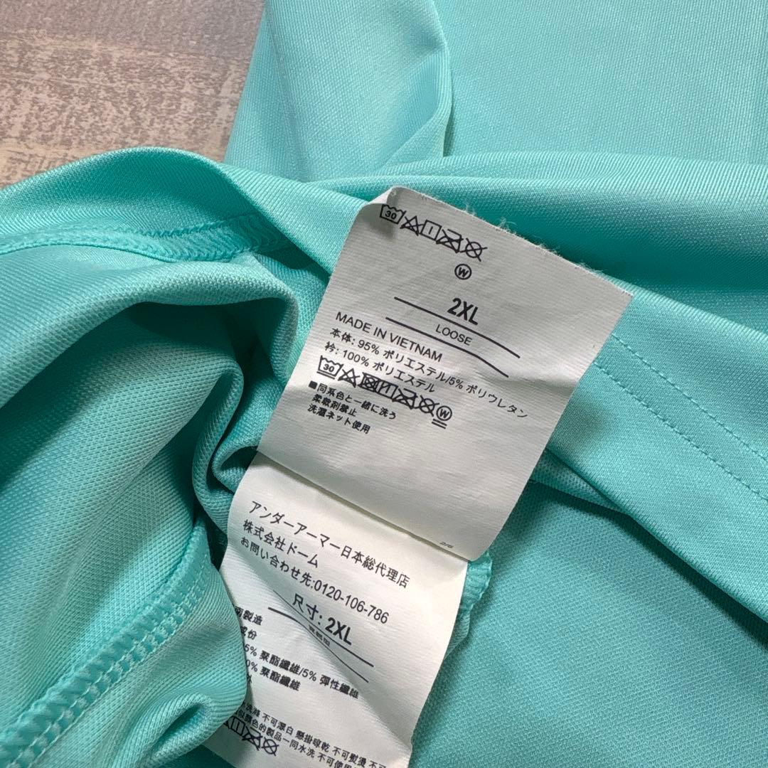 アンダーアーマー★薄手★ストレッチ★ヒートギア★シャツ【メンズ サイズ2XL】