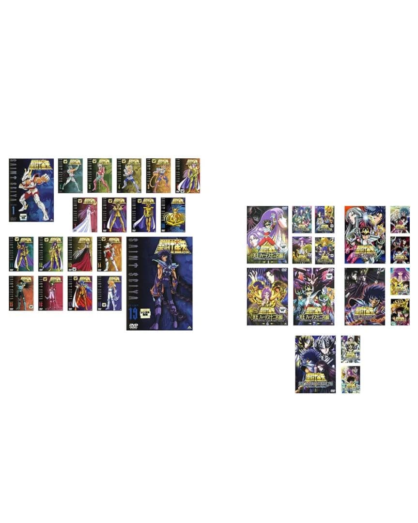 聖闘士星矢 TV版 全35巻セット [マーケットプレイスDVDセット商品]