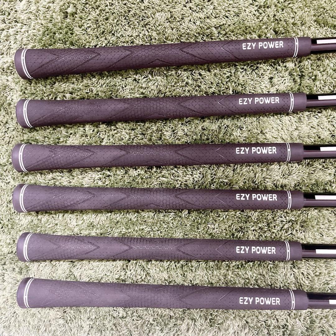 シニアゴルフ研究所 EZY POWER ユーティリティ アイアン 6本セット
