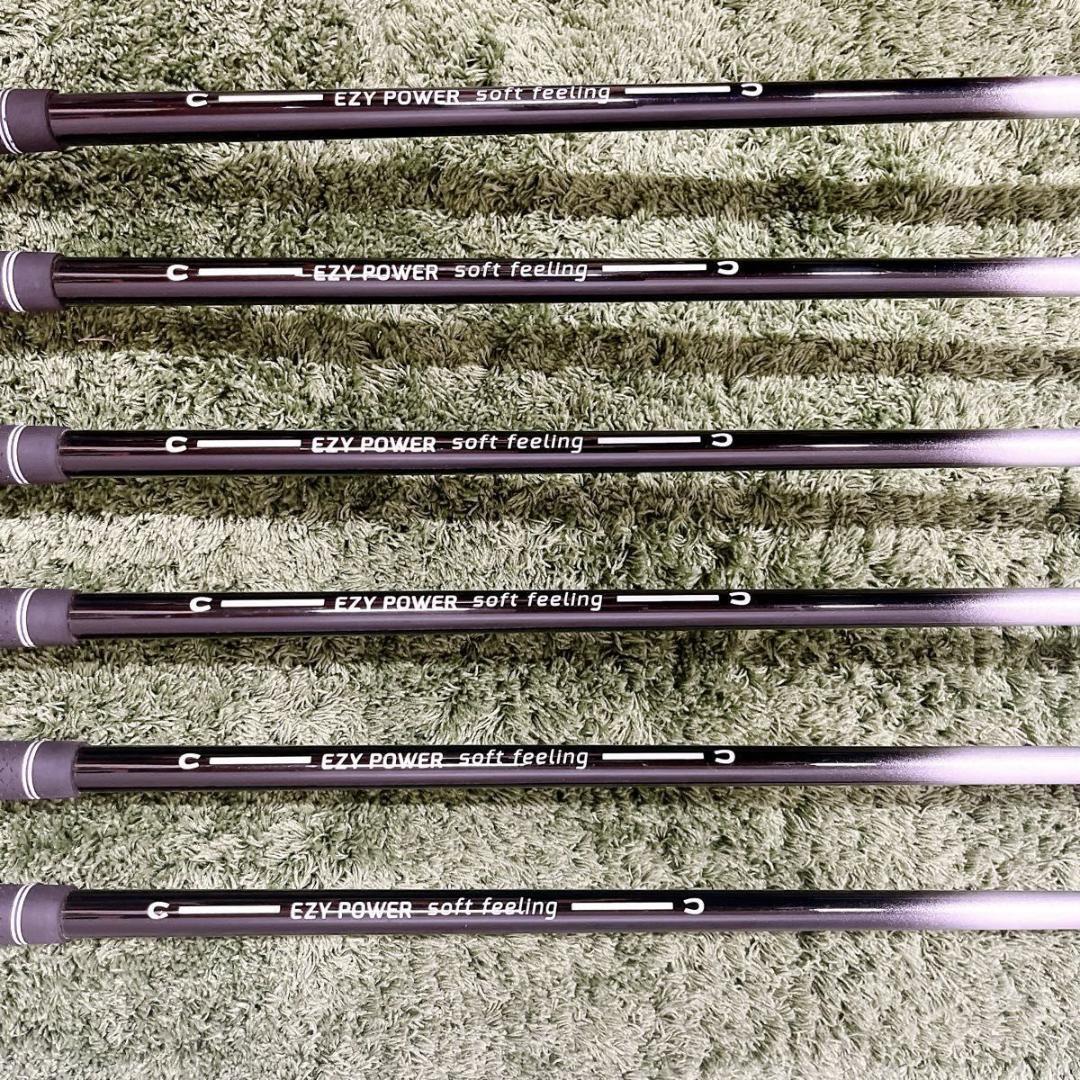 シニアゴルフ研究所 EZY POWER ユーティリティ アイアン 6本セット