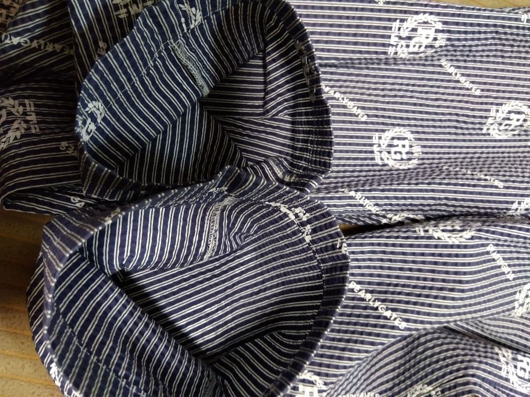 美品✨PEARLY GATESストライプ柄 ゴルフパンツ メンズ