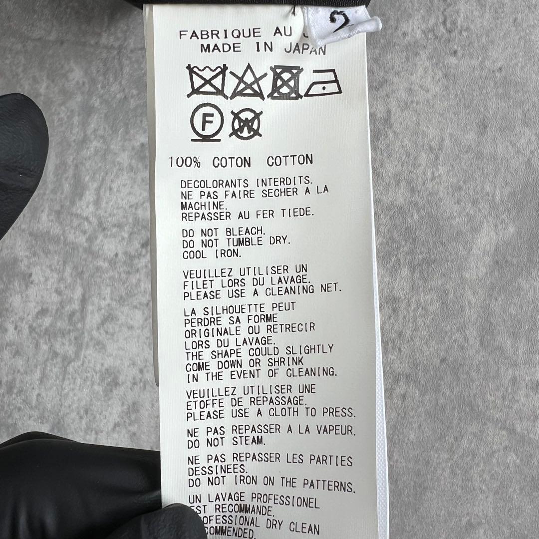 レギュレーション ヨウジヤマモト　フレアライン　フォトグラフィック　ロングシャツ