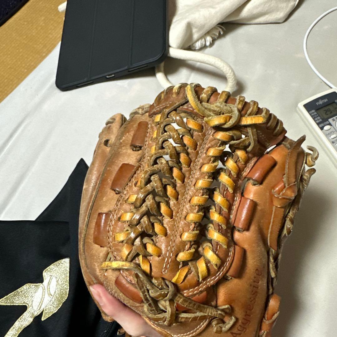 Slugger ブラウン レザー グローブ 右投げ用