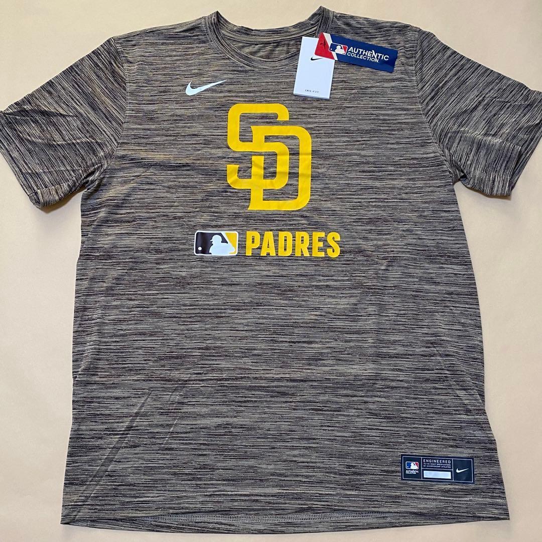 LオーセンティックドライTシャツ　パドレス　ナイキ　タティスダルビッシュ