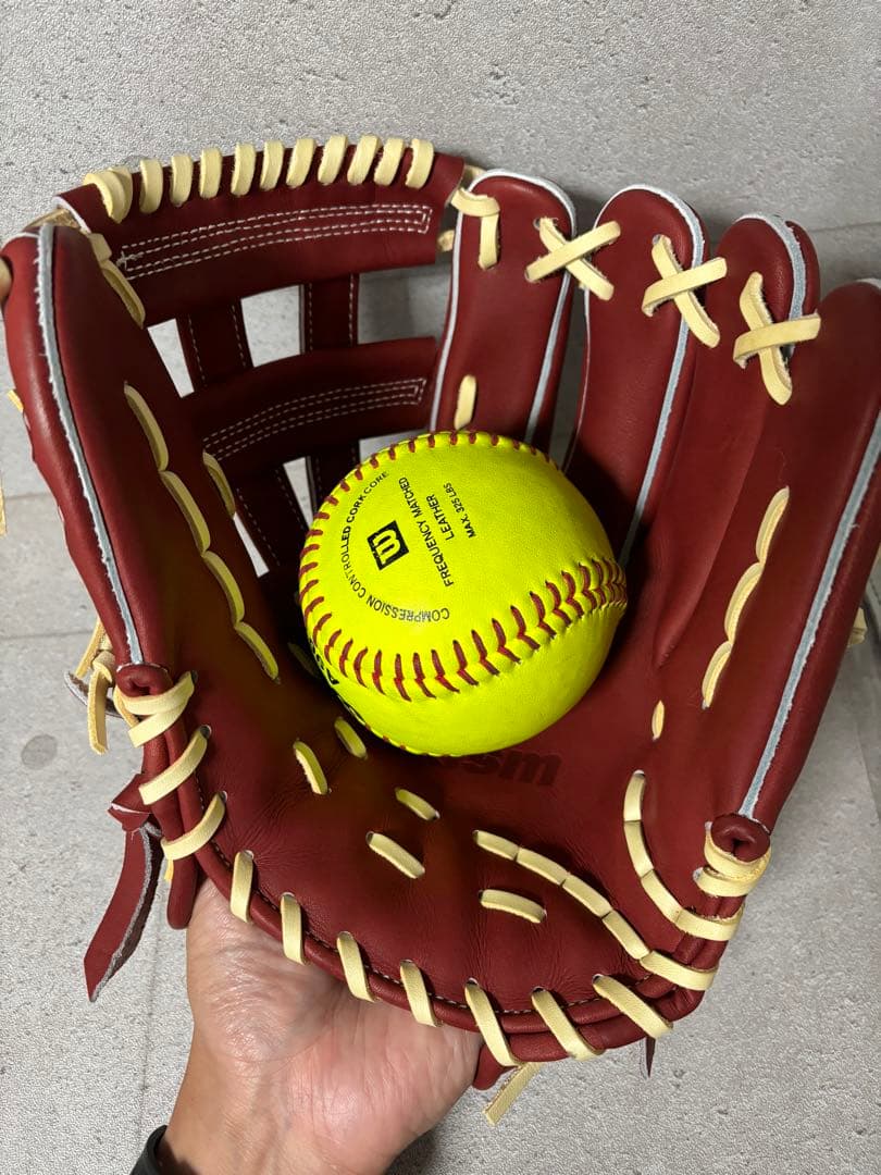 ケーイズムK302型 k-ism 訳あり傷ありオーダー別注品 硬式内野用