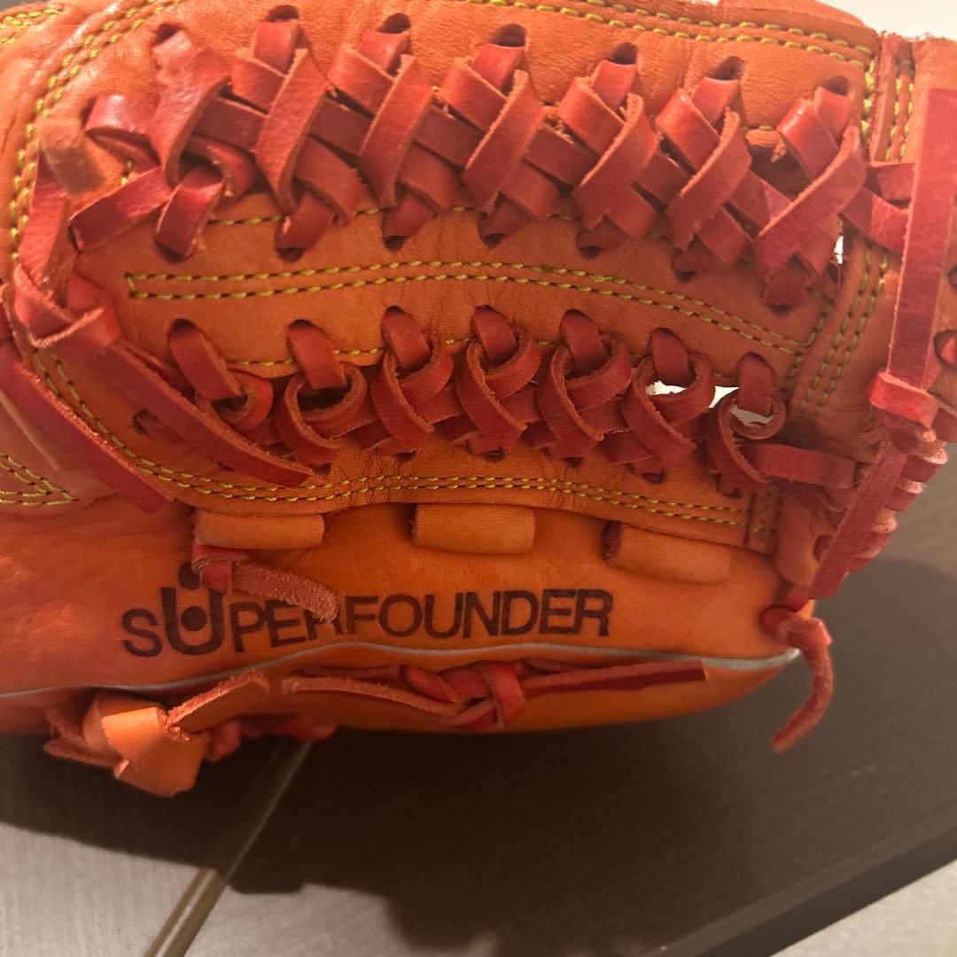 SSk Super Founder 軟式グローブ オレンジ　POG-820
