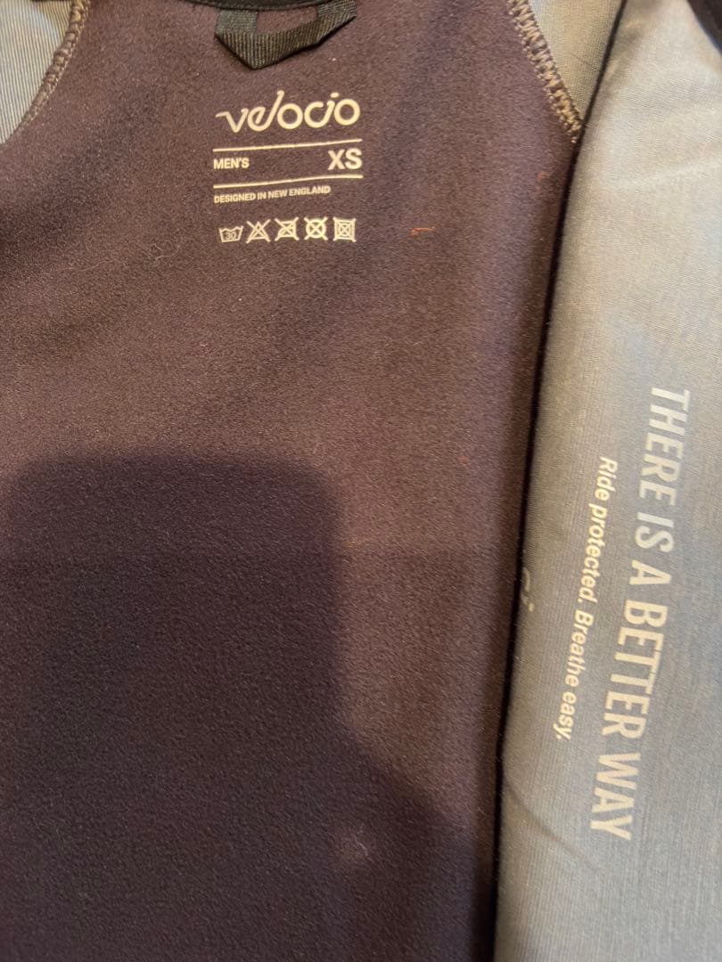 velocio ブラウン ジレ胸部、後部ポケット付き