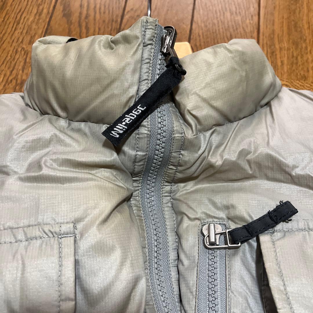 old STUSSY WTAPS リバーシブル フィッシング ダウン ベスト