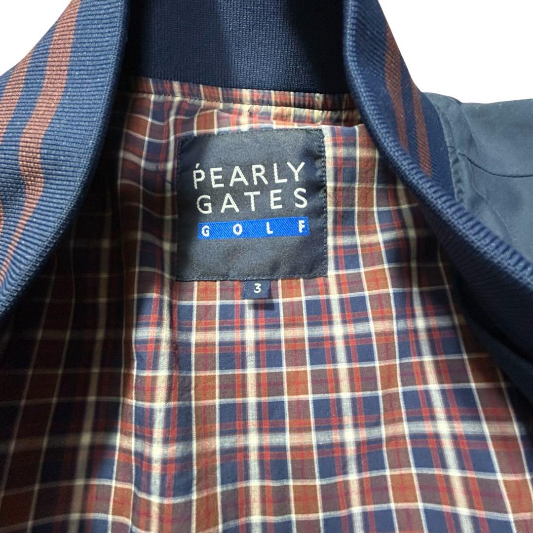パーリーゲイツPEARLY GATES ゴルフジャケット ネイビー　M