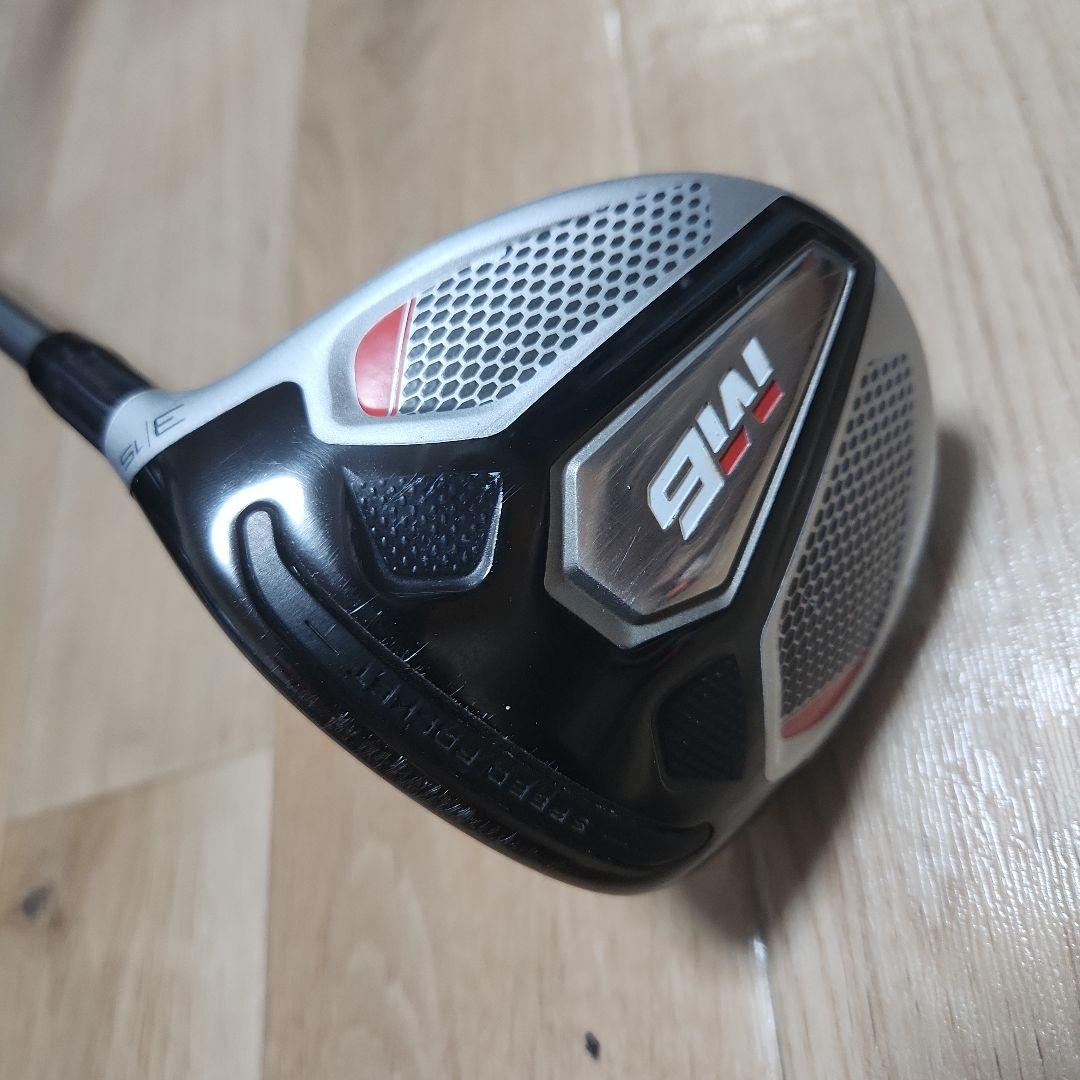 送料込み/テーラーメイドV-STEEL/3W-15°/純正カーボンシャフト/S