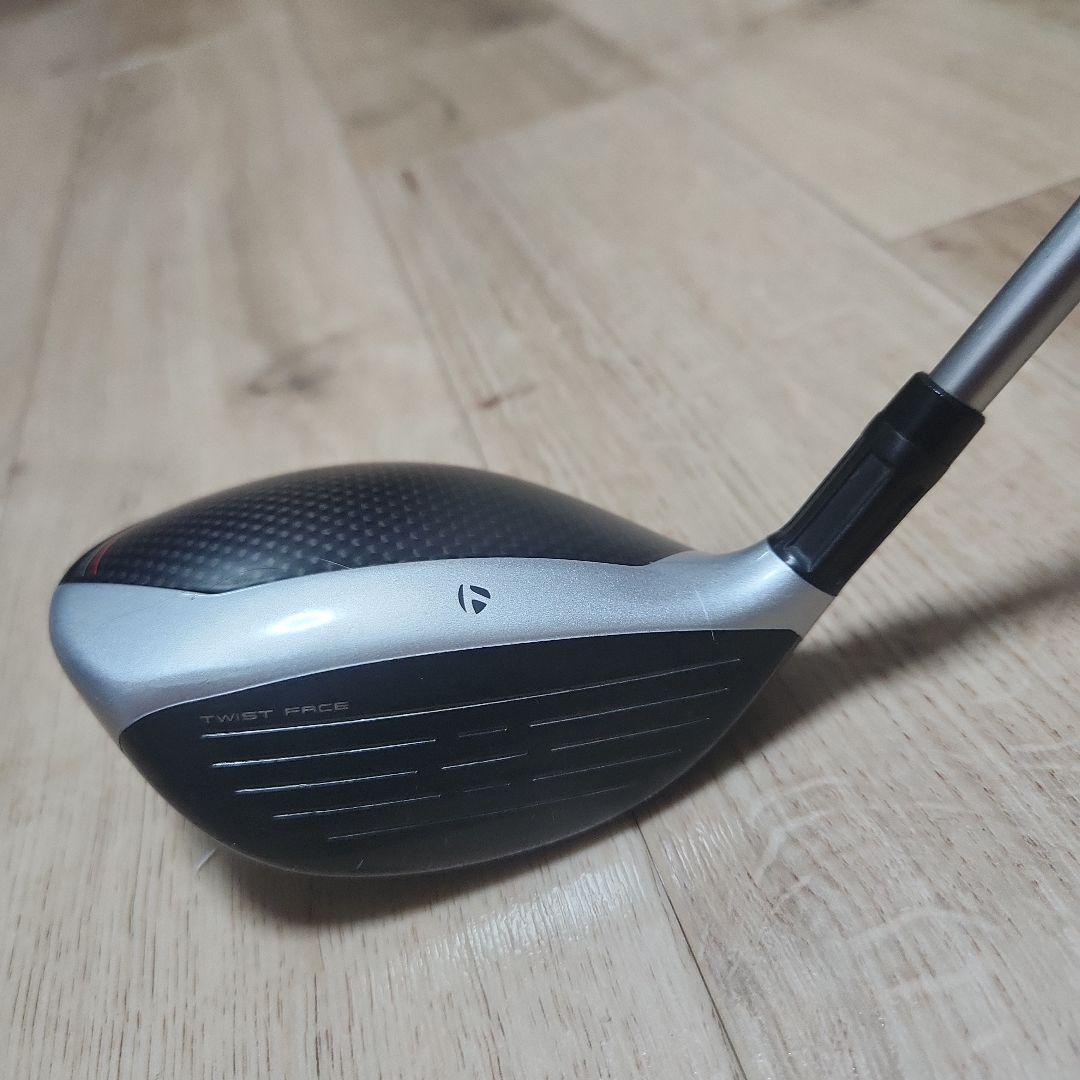 送料込み/テーラーメイドV-STEEL/3W-15°/純正カーボンシャフト/S