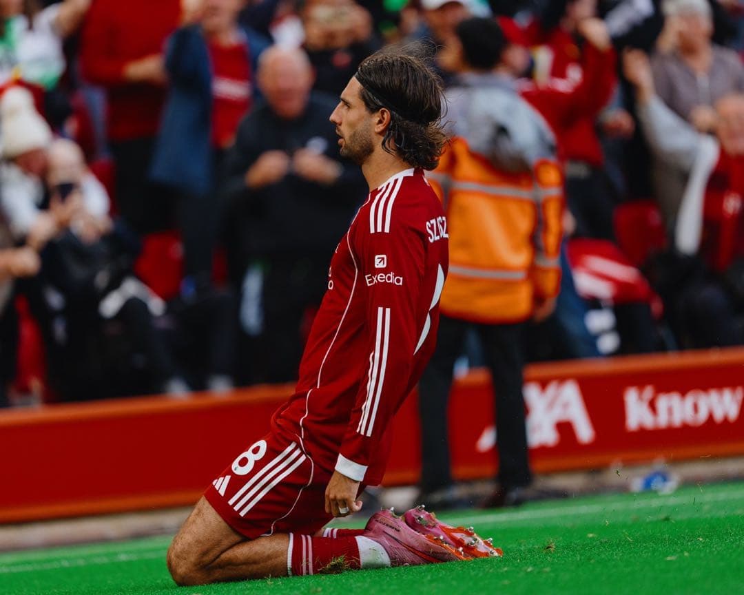 リバプール 25/26 ユニフォーム ホーム 長袖 正規品 ソボスライ