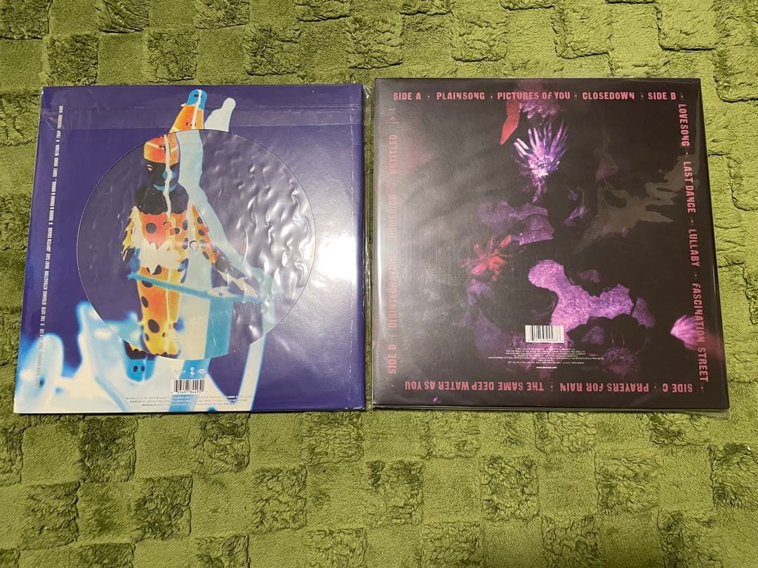 The Cure Disintegration レコード 二枚まとめ売り