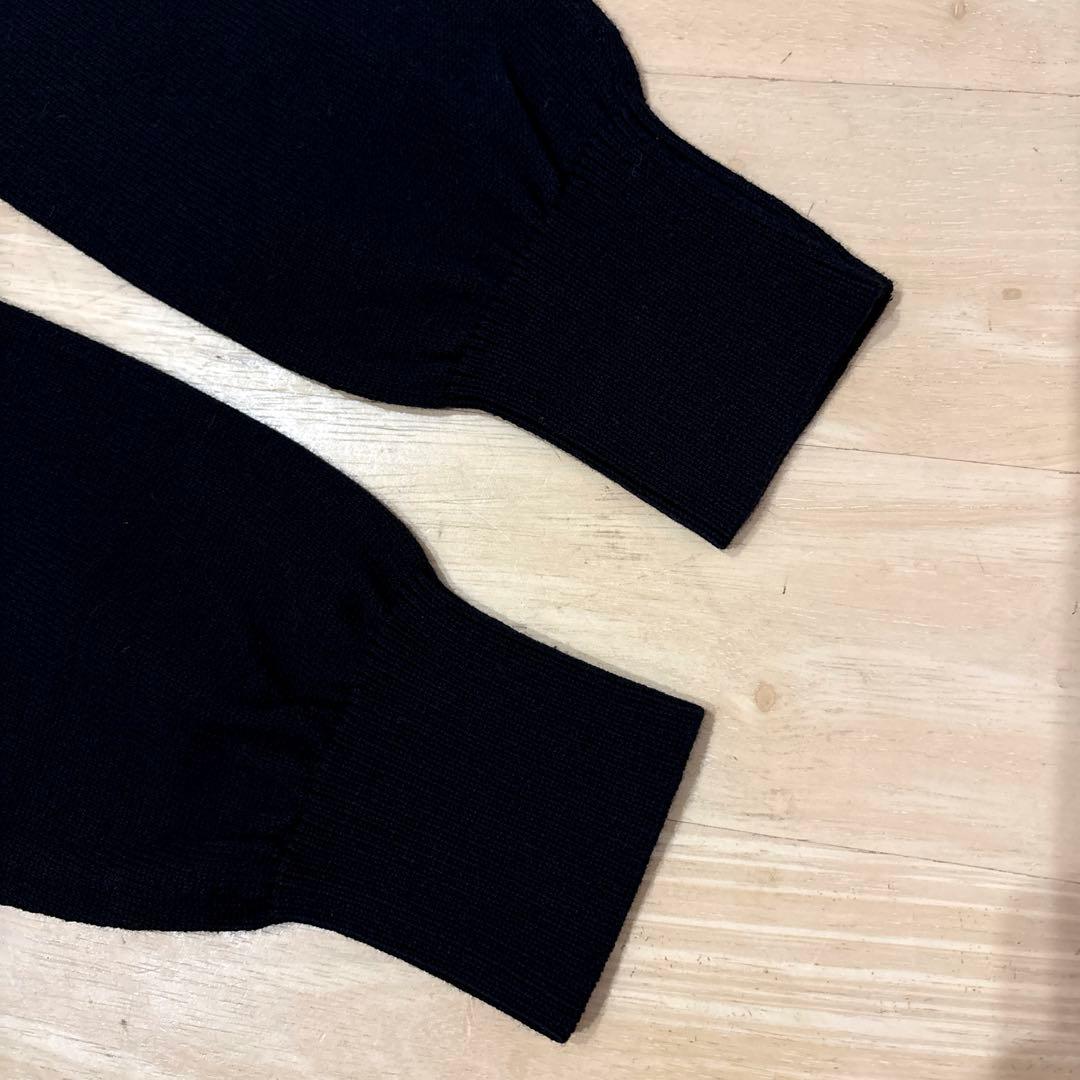 パーリーゲイツ☆新品 配色ボーダーコットンクルーネックニット